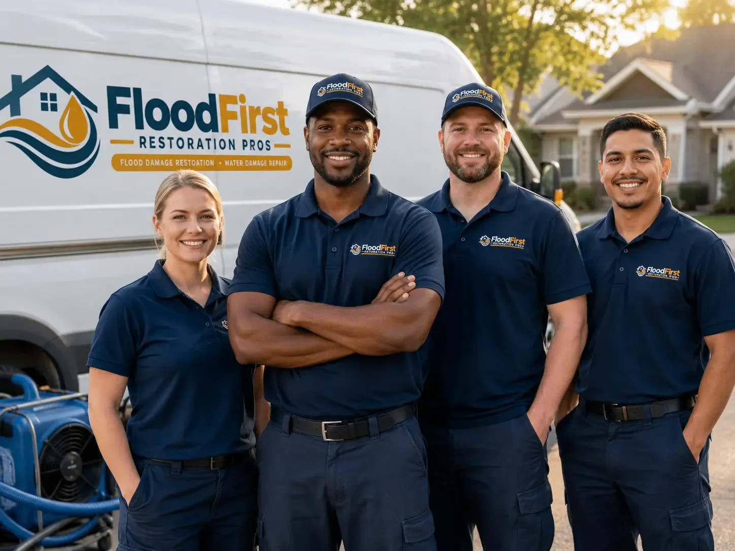 Flood Damage Restoration company in Mccomb, OH